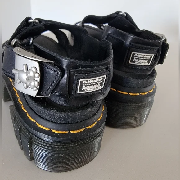 Dr Martens x Heaven by Marc Jacobs platform sandals Ricki 2-Strap size 5 - Picture 3 of 10